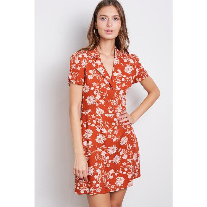 Free Shipping Paris in the Fall Mini Dress