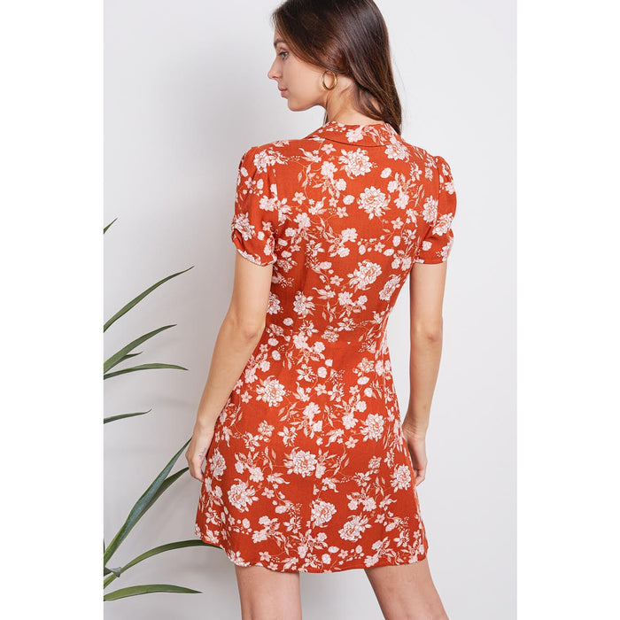 Free Shipping Paris in the Fall Mini Dress