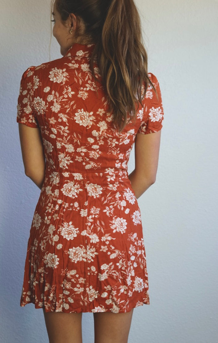 Free Shipping Paris in the Fall Mini Dress