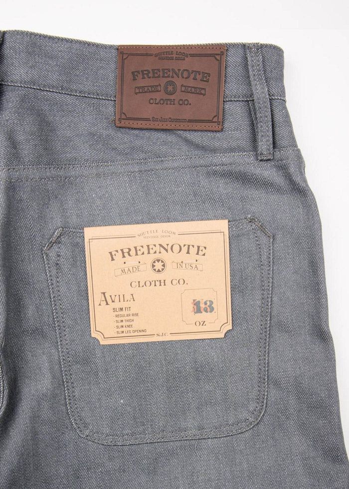 Freenote Avila Slim Taper - Iron & Resin