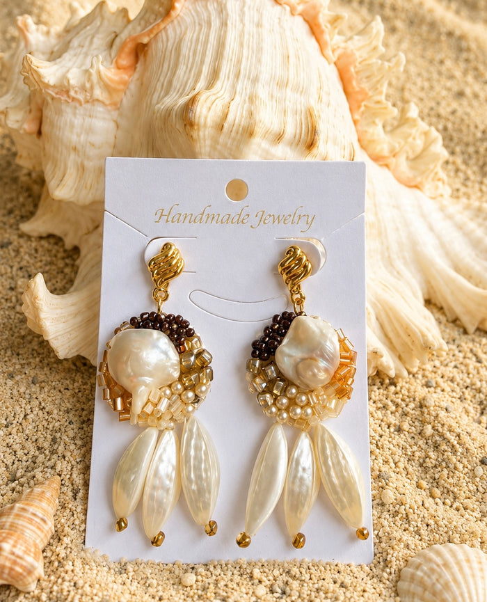 Freshwater Sea Pearl Earrings
