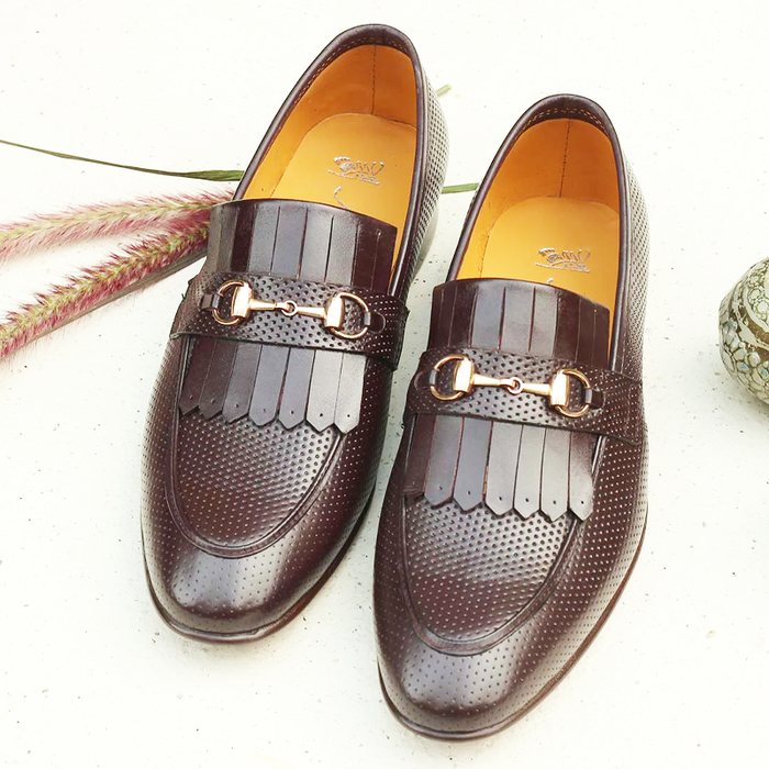 Frill Leather Shoes