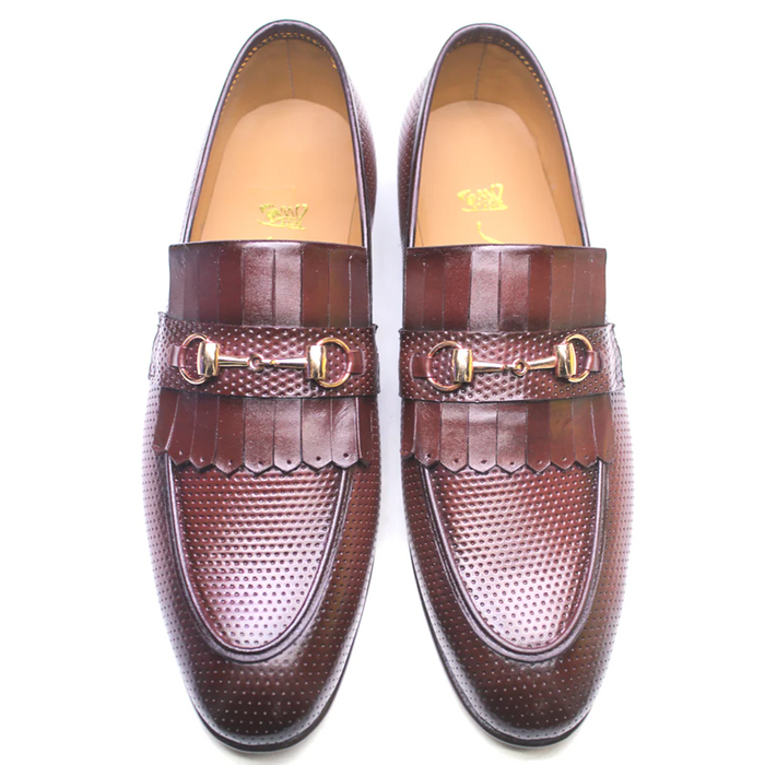 Frill Leather Shoes