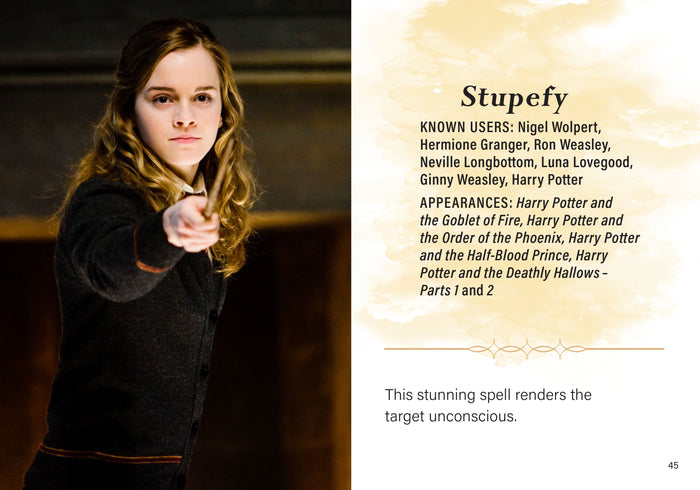 From the Films of Harry Potter: Mini Book of Spells and Charms