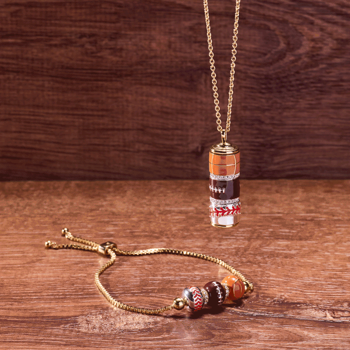 Game On Spinner Bolo Bracelet