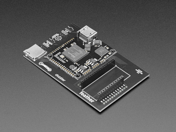 Gameduino 3X Dazzler for Feather M4 by Excamera Labs [Discontinued] by The Pi Hut - The Pi Hut