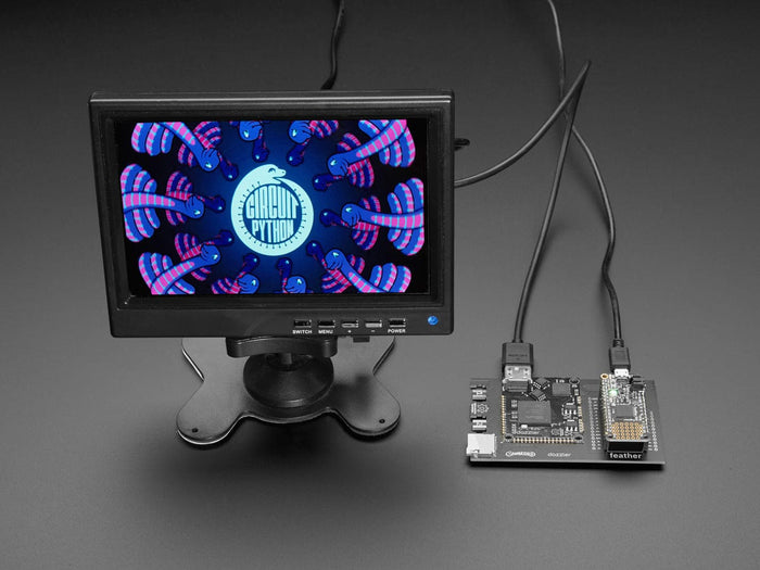 Gameduino 3X Dazzler for Feather M4 by Excamera Labs [Discontinued] by The Pi Hut - The Pi Hut