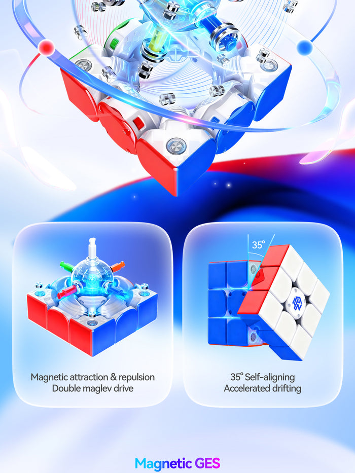 GAN i4 Leap Frosted 3x3 (Smart Cube)
