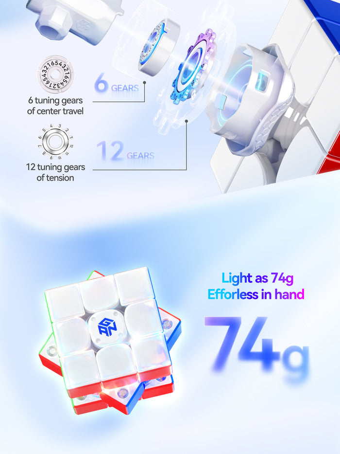 GAN i4 MagLev Frosted 3x3 (Smart Cube)
