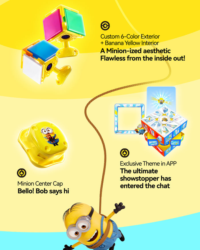 GAN i4 MagLev UV 3x3 (Minions Edition, Smart Cube)