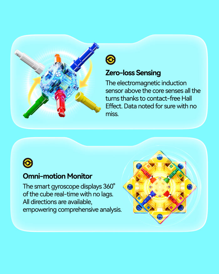 GAN i4 MagLev UV 3x3 (Minions Edition, Smart Cube)
