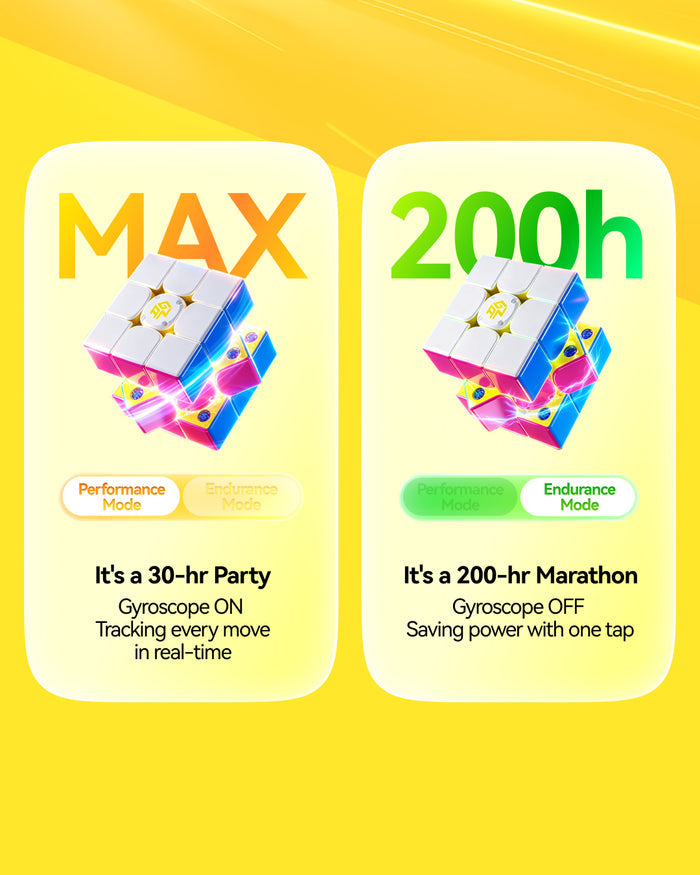 GAN i4 MagLev UV 3x3 (Minions Edition, Smart Cube)