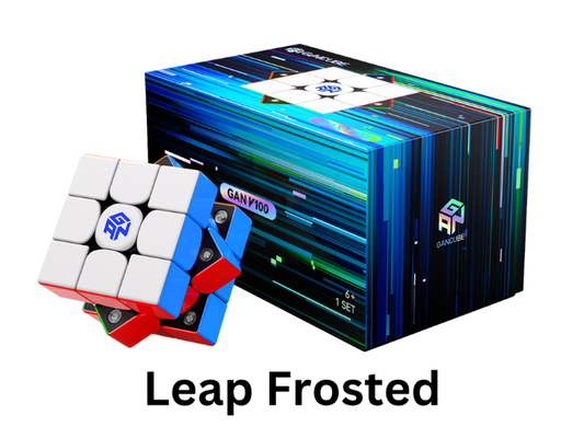 GAN V100 Leap 3x3 (Frosted) - Stickerless / Black Internals