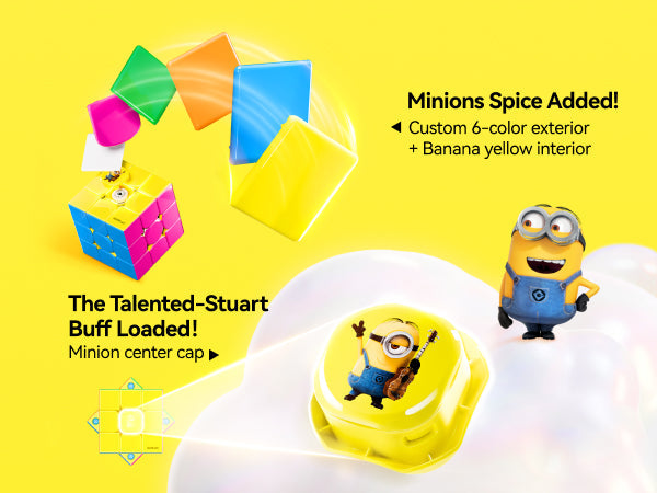 GAN V100 MagLev UV 3x3 (Minions Edition)