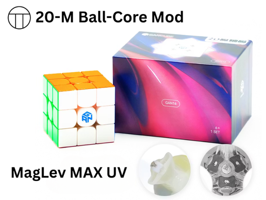 GAN16 MagLev MAX UV 3x3 (PiCube 20-Magnet Ball-Core Mod) - Stickerless