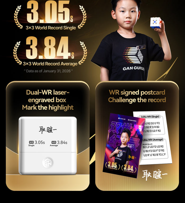 GAN16 MagLev MAX UV 3x3 (XuanYi Geng Dual-WR Edition)