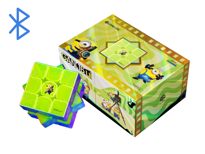 GAN16 ui MagLev MAX UV 3x3 (Minions Edition, Smart Cube) - Stickerless