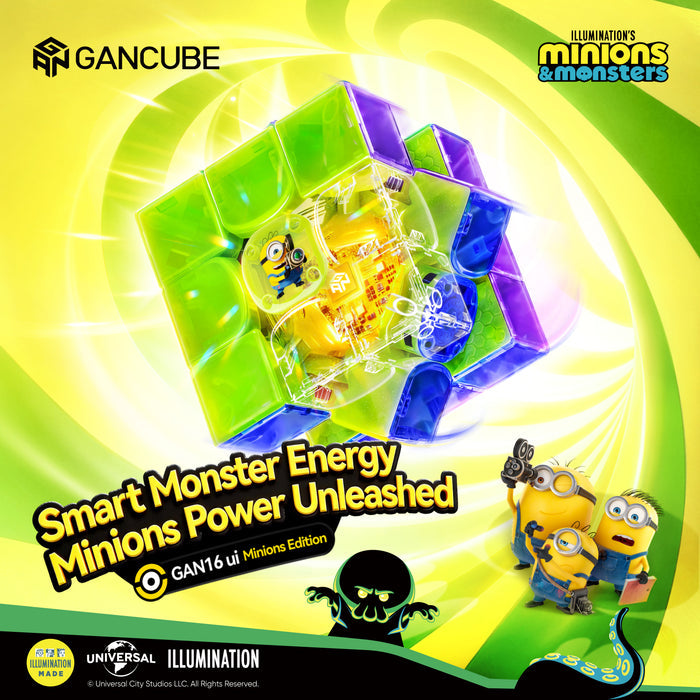 GAN16 ui MagLev MAX UV 3x3 (Minions Edition, Smart Cube)
