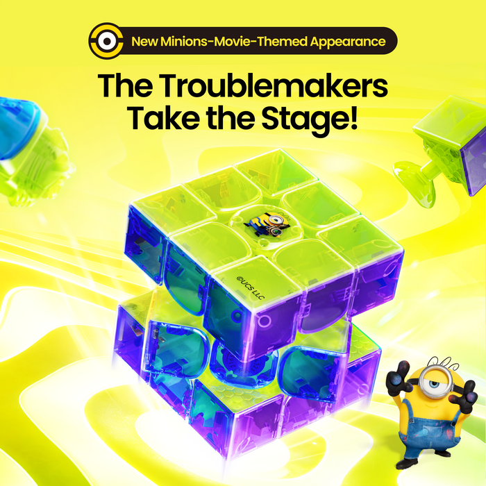 GAN16 ui MagLev MAX UV 3x3 (Minions Edition, Smart Cube)