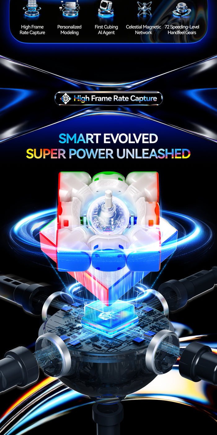 GAN16 ui MagLev MAX UV 3x3 (Smart Cube)
