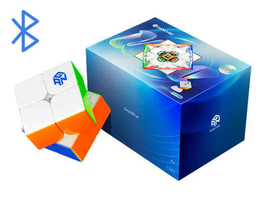 GAN251 ui 2x2 (Smart Cube + UV) - Stickerless
