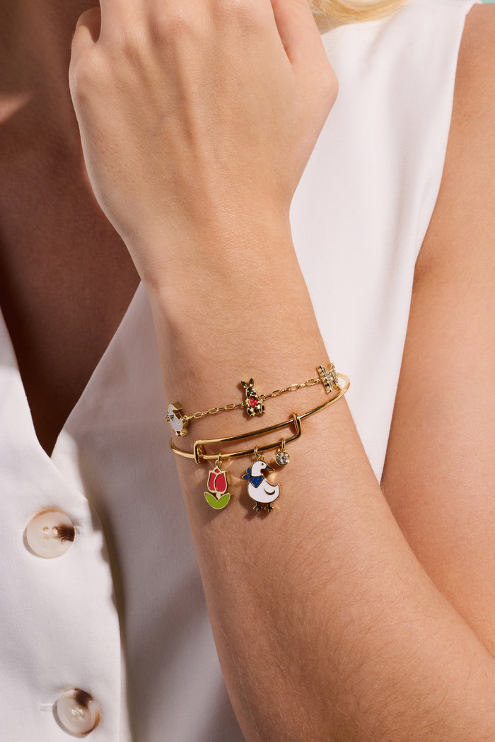 Garden Party Multi Charm Bangle
