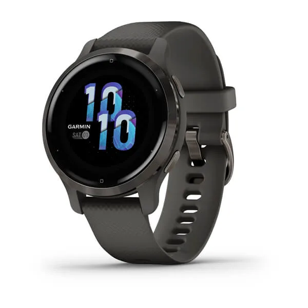 Garmin Venu 2S Smart Watch - Graphite | 49-GAR-010-02429-10 from Garmin - DID Electrical