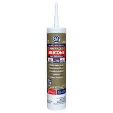 GE Silicone I Kitchan and Bath Caulk, 10.1 oz Cartridge, White  - GE2749484 MEGA