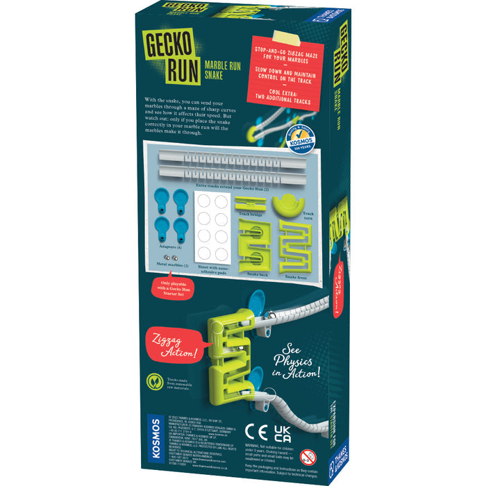 Gecko Run: Marble Run Snake Expansion Pack Marble Runs Thames & Kosmos
