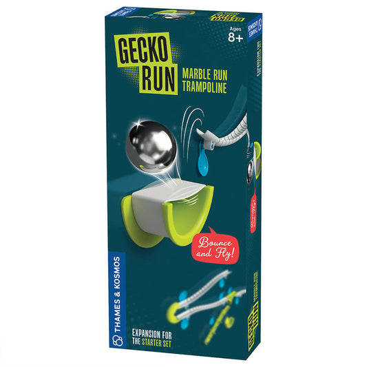 Gecko Run: Marble Run Trampoline Expansion Pack Marble Runs Thames & Kosmos