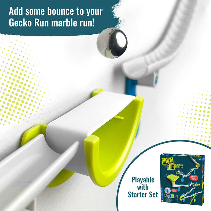 Gecko Run: Marble Run Trampoline Expansion Pack Marble Runs Thames & Kosmos