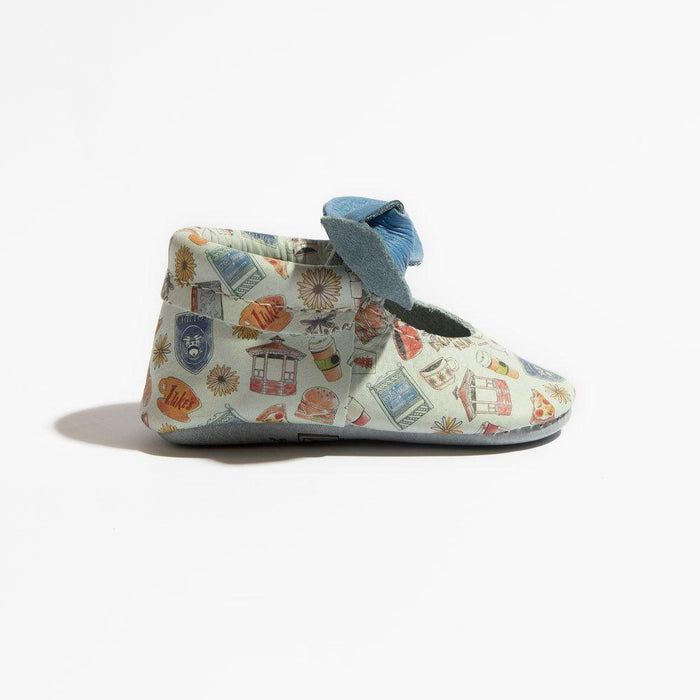 Gilmore Girls Knotted Bow Mocc Knotted Bow Mocc Soft Sole