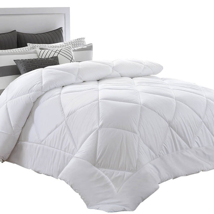 Giselle Bedding King Size 400GSM Microfibre Bamboo Microfiber Quilt -Home Living Store - -
