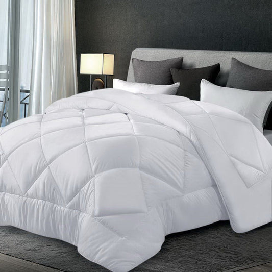 Giselle Bedding King Size 700GSM Microfibre Bamboo Microfiber Quilt -Home Living Store - -