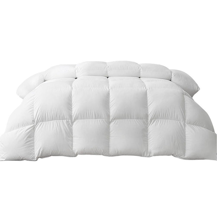 Giselle Bedding King Size 800GSM Goose Down Feather Quilt -Home Living Store - -