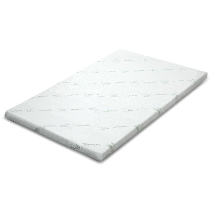 Giselle Bedding Memory Foam Mattress Topper Cool Gel 5cm King -Home Living Store - -