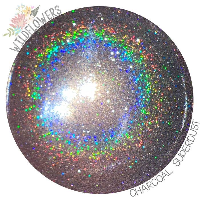Glitter - Micro Superdust CHARCOAL