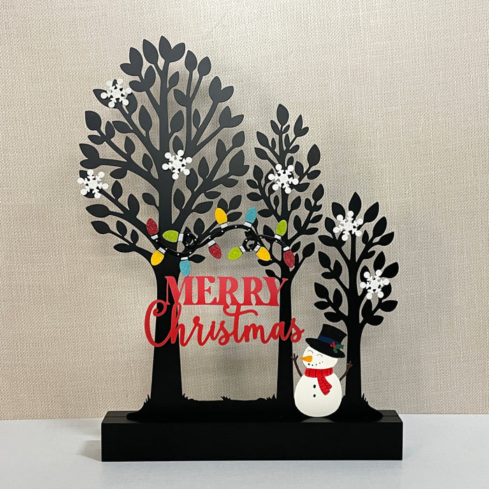 Glittered Light Bulb Border Magnet
