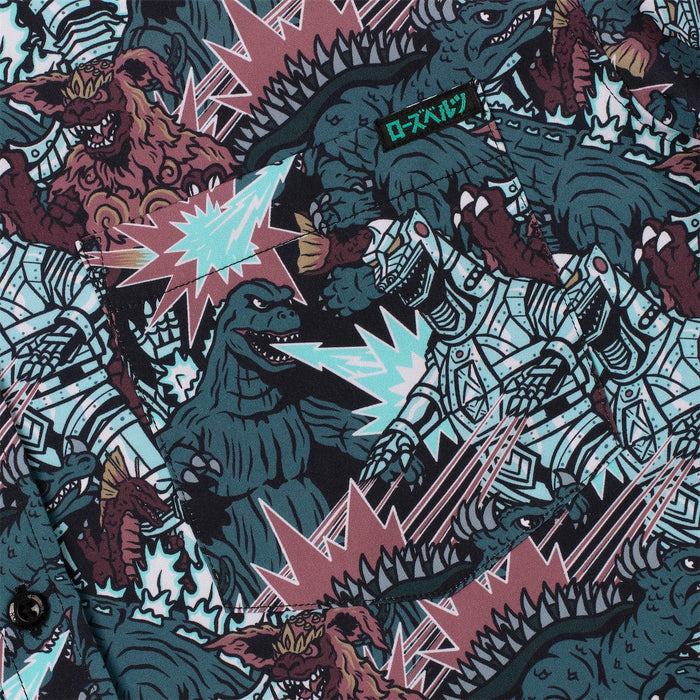RSVLTS Godzilla Short Sleeve Shirt Godzilla "Monsters and Mecha" – KUNUFLEX Short Sleeve Shirt Godzilla "Monsters and Mecha" – KUNUFLEX Short Sleeve Shirt