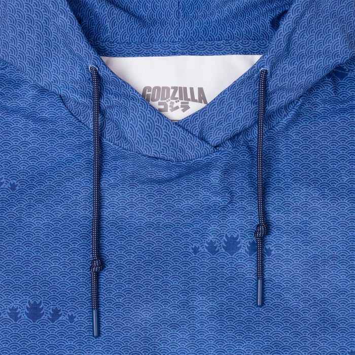 RSVLTS Godzilla Performance Hoodie Godzilla "Pacific Coast Kaiju" – Performance Hoodie Godzilla "Pacific Coast Kaiju" – Performance Hoodie