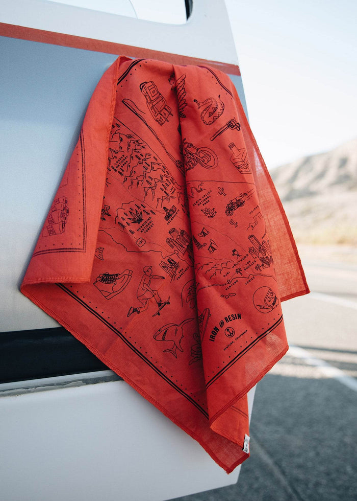 Golden State Bandana - Iron & Resin