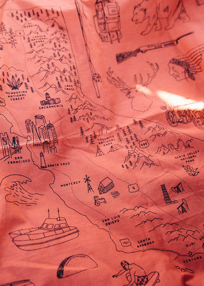 Golden State Bandana - Iron & Resin