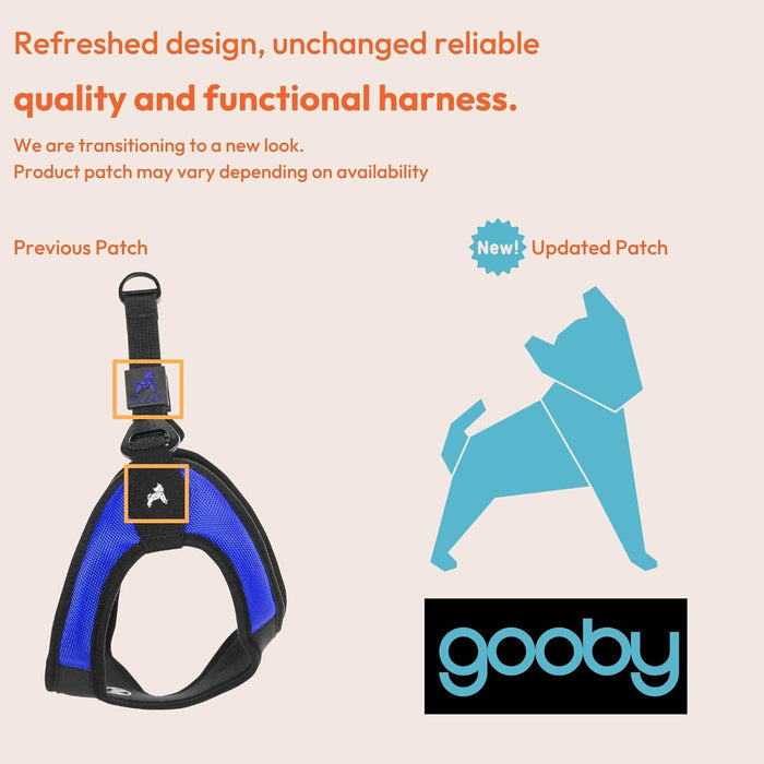 Gooby Escape Free Easy Fit Harness Purple Medium