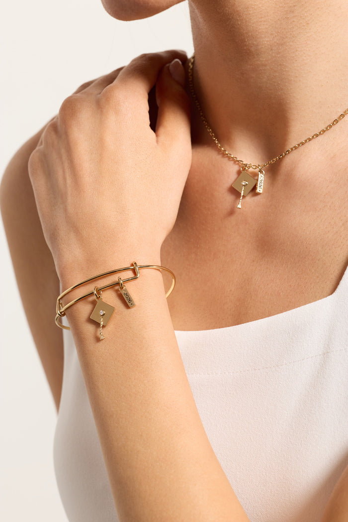Graduation 2026 Multi-Charm Bangle