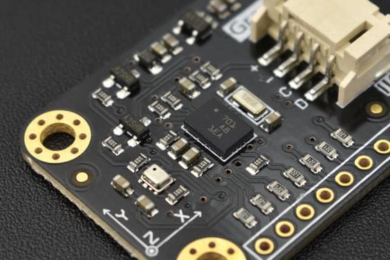 Gravity: BNO055+BMP280 intelligent 10DOF AHRS [Discontinued] by DFRobot - The Pi Hut