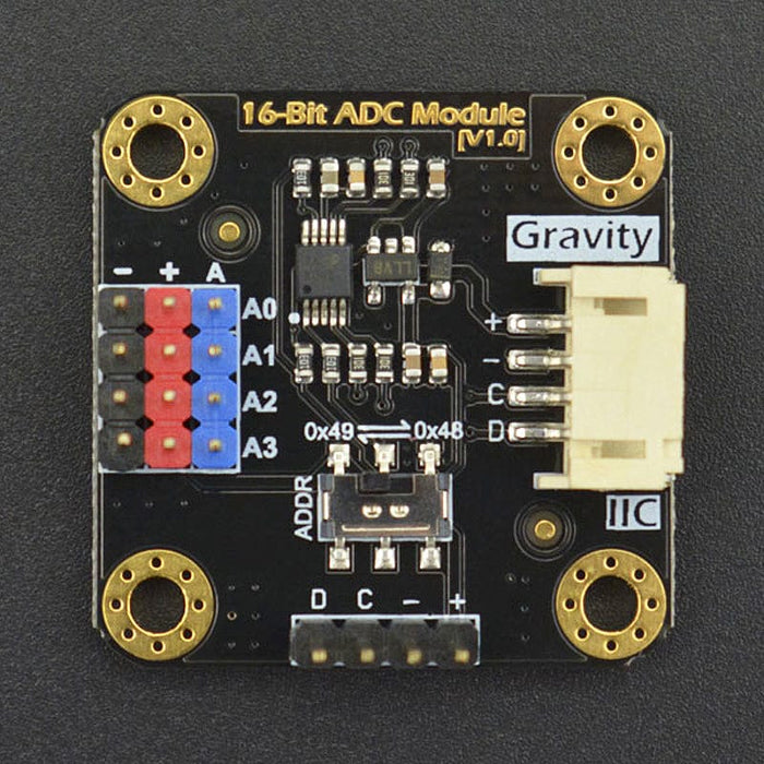 Gravity: I2C ADS1115 16-Bit ADC Module by DFRobot - The Pi Hut