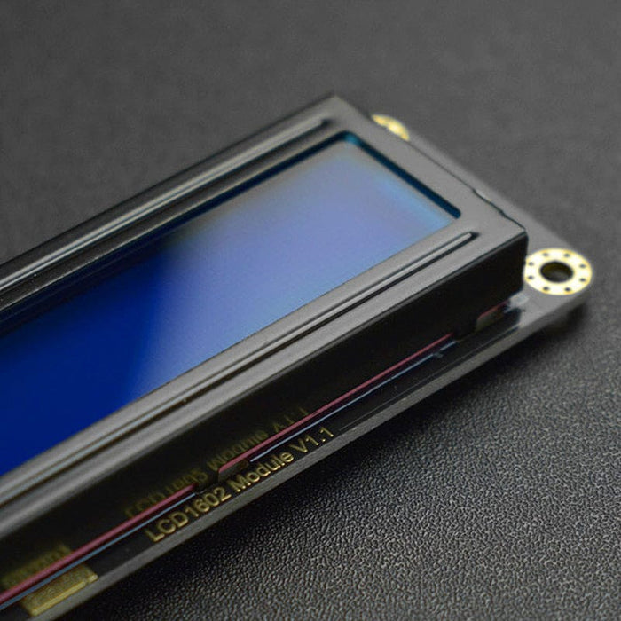 Gravity: I2C LCD1602 Arduino LCD Display Module (Blue) by DFRobot - The Pi Hut