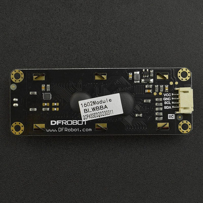 Gravity: I2C LCD1602 Arduino LCD Display Module (Blue) by DFRobot - The Pi Hut