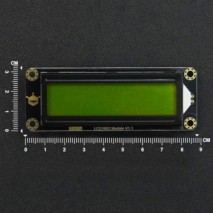 Gravity: I2C LCD1602 Arduino LCD Display Module (Green) by DFRobot - The Pi Hut