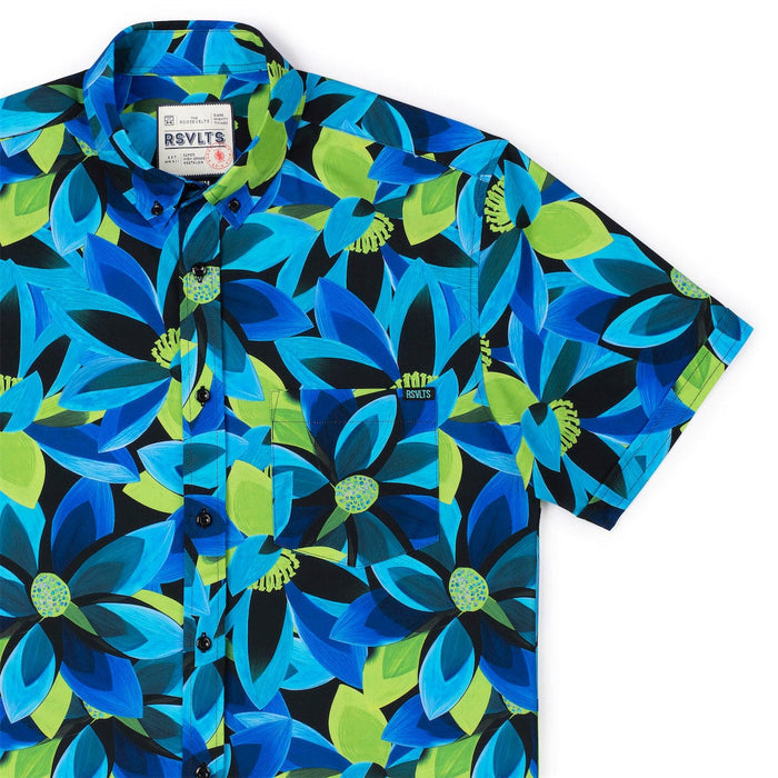RSVLTS XS RSVLTS Short Sleeve Shirt Arcade Carpet Floral – KUNUFLEX Short Sleeve Shirt Arcade Carpet Floral – KUNUFLEX Short Sleeve Shirt